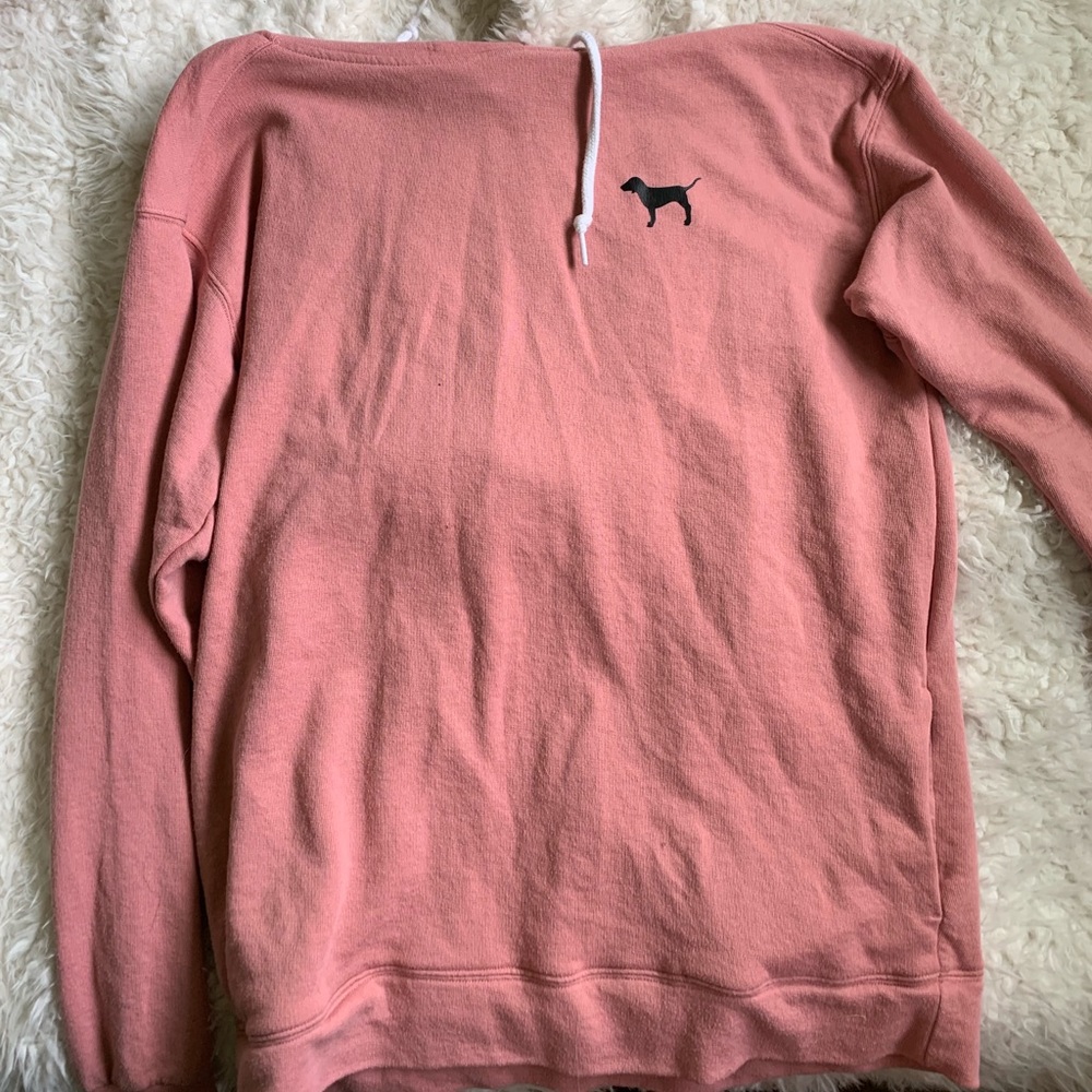 Vs pink hoodie size xs